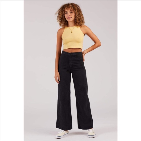 🆕 Levi’s Ribcage Wide Leg High Rise Pants Hemp - Picture 9 of 16